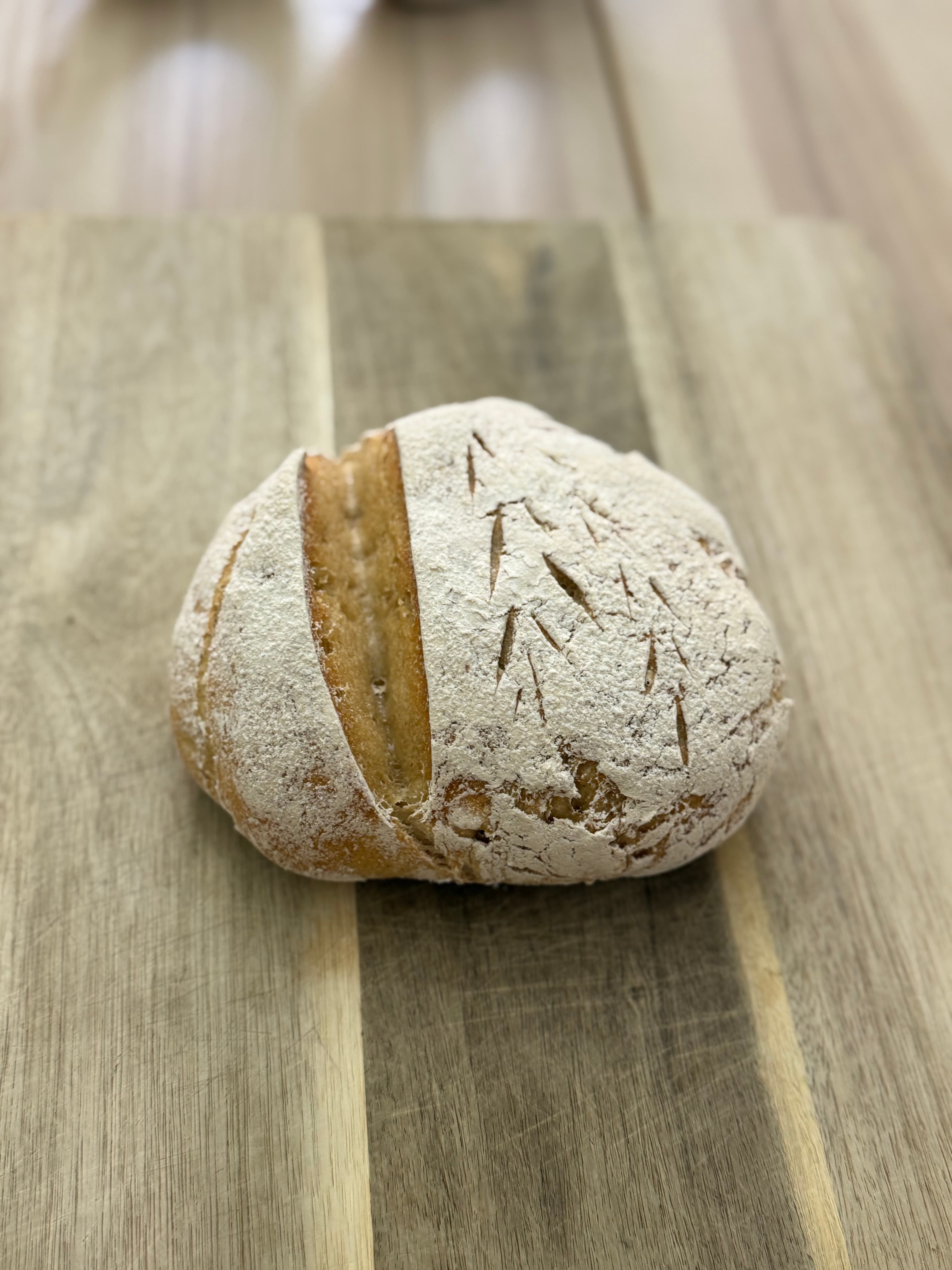 Beautifully baked gluten-free sourdough bread